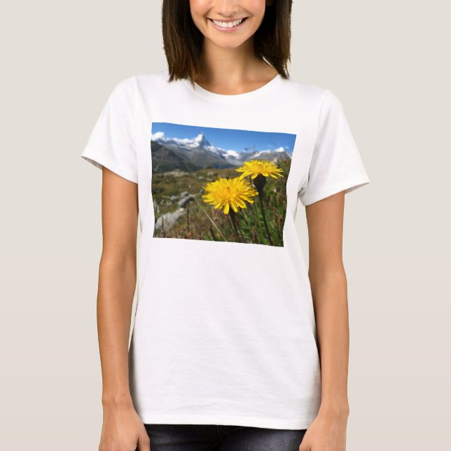Valais Alps Swiss T-Shirt (Front)