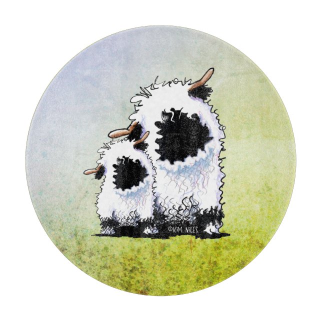 Valais Blacknose Sheep  Cutting Board (Front)