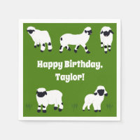 Valais Blacknose Sheep Farm Themed Party
