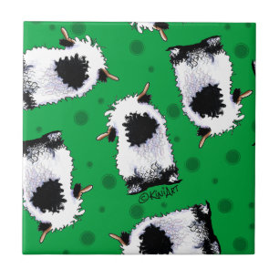 Valais Blacknose Sheep Tile