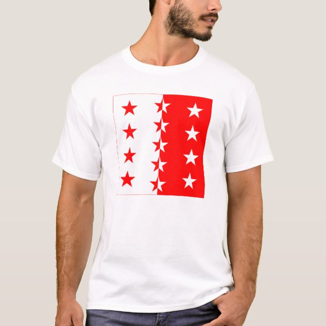 Valais Flag T-Shirt (Front)