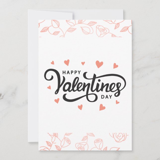 Valantine's day card (Front)