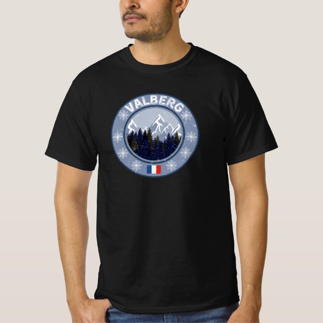 Valberg Ski Resort T-Shirt (Front)