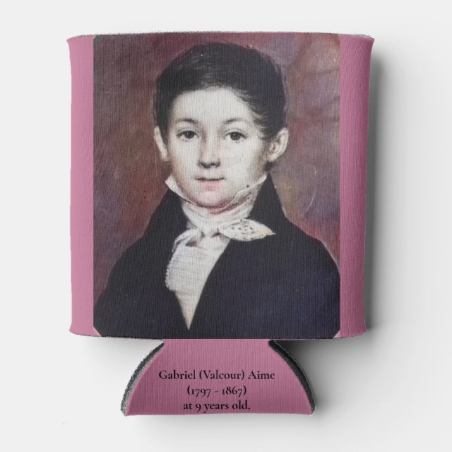 Valcour Aime and His Mother Can Cooler (Front)