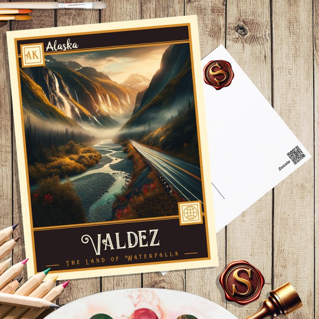Valdez, Alaska | Vintage Postcard (Creator Uploaded)