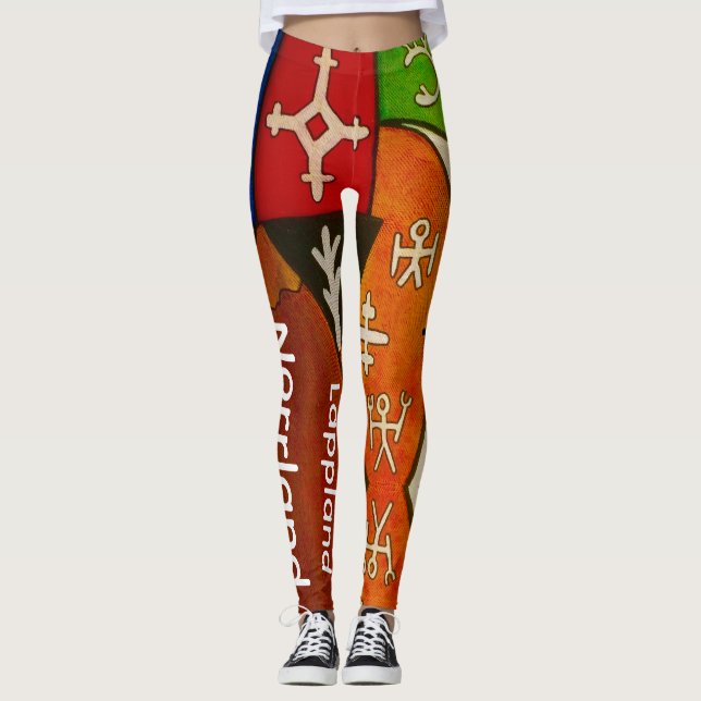 Väldig populär design leggings (Front)