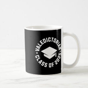 Valedictorian Cl Of 2025 Graduation Coffee Mug