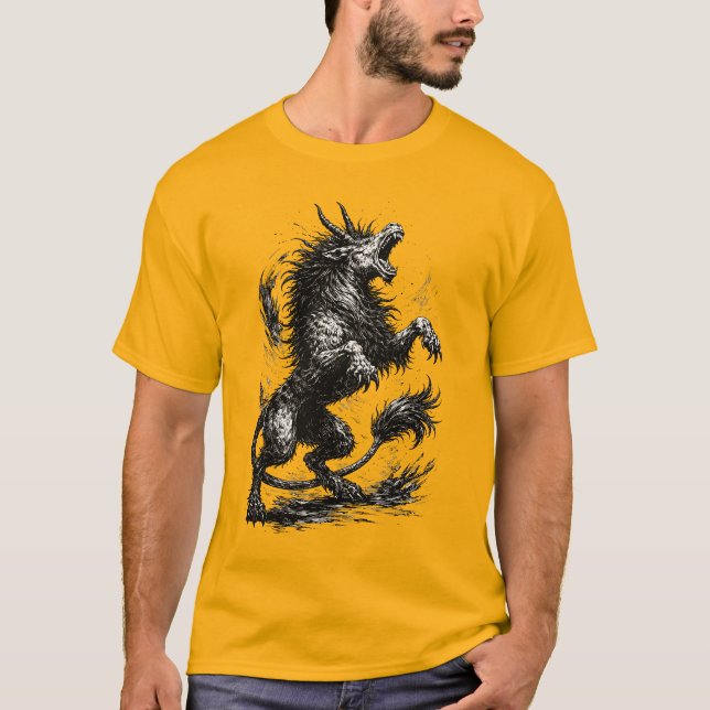 Valefor Unleashed Bray of the Infernal King T-Shirt (Front)