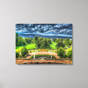 Valence, France - Parc Jouvet Canvas Print