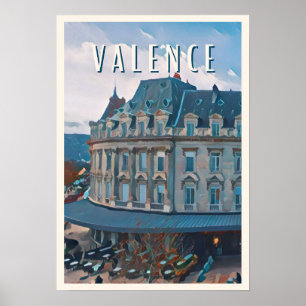 Valence Photo Vintage  Poster