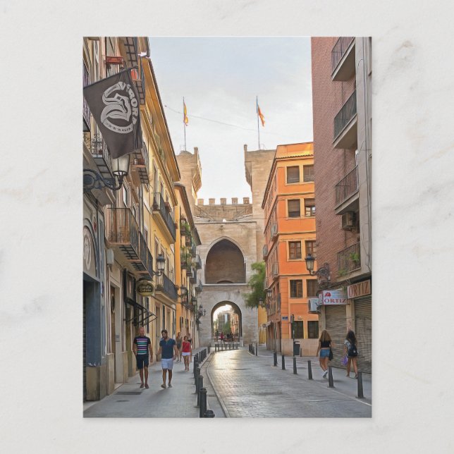  Valencia. #7.  Postcard (Front)