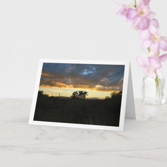 Valencia Country Landscape Card (Orchid)