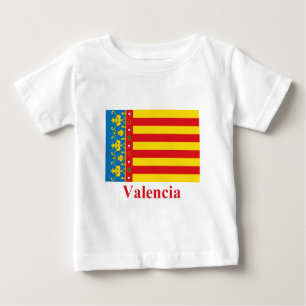 Valencia flag with name baby T-Shirt