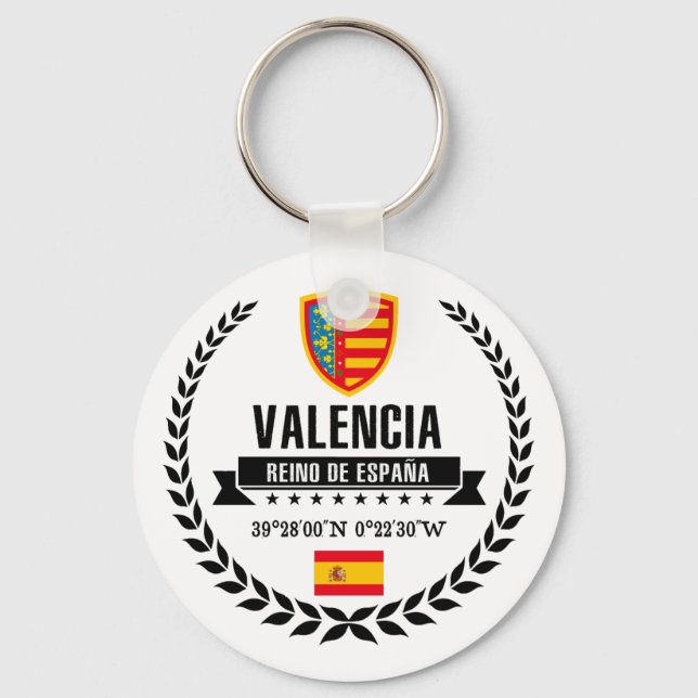 Valencia Key Ring (Front)