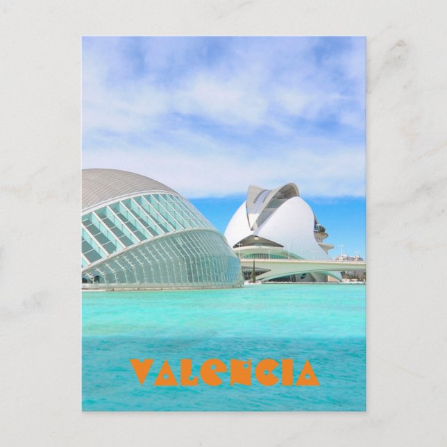 Valencia, Spain Postcard (Front)