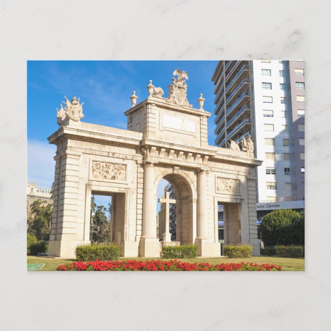 Valencia, Spain Postcard (Front)