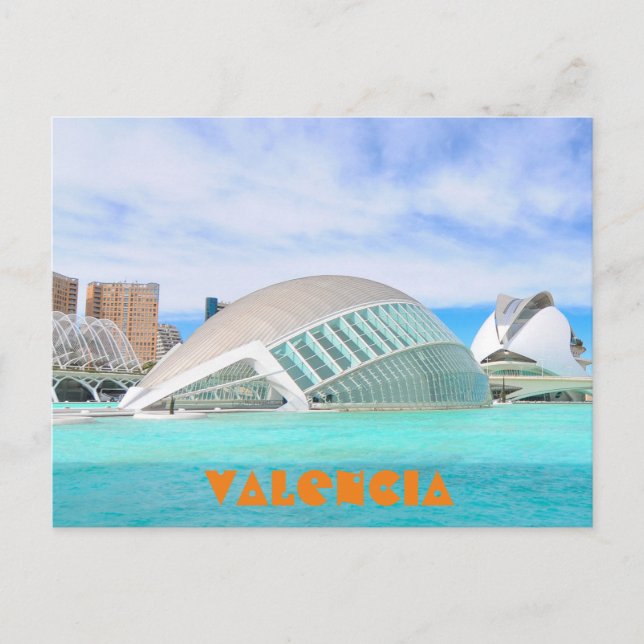 Valencia, Spain Postcard (Front)