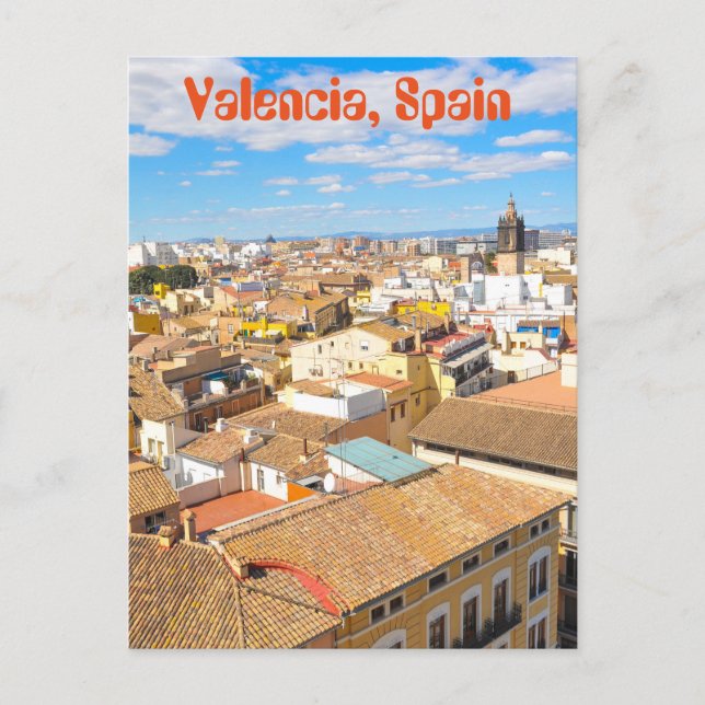 Valencia, Spain Postcard (Front)