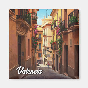 Valencia Spain Travel Magnet