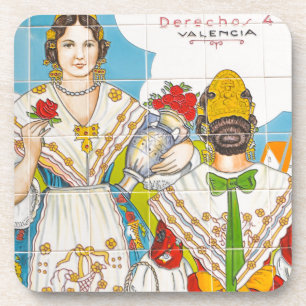 Valencia tile coaster