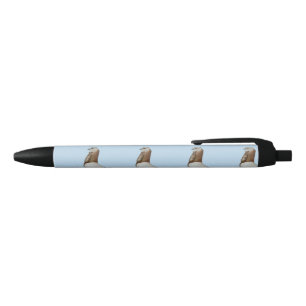 Valencian Figurita Pigeon Black Ink Pen
