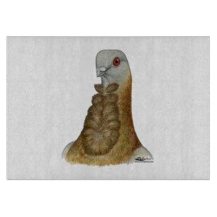 Valencian Figurita Pigeon Portrait Cutting Board