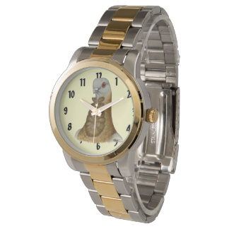 Valencian Figurita Pigeon Portrait Watch