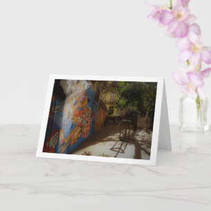 Valencian Street Art, Spain Card