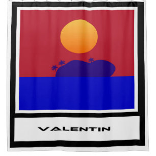 Valentin Design No.1803 Shower Curtain