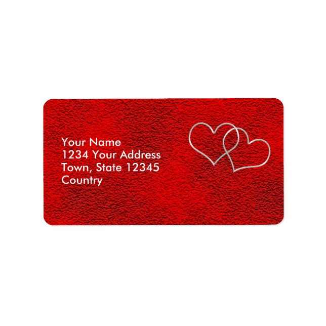 Valentine #2 label (Front)