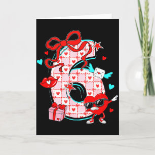 Valentine 67 Six Seven Meme Dabbing Hearts Matchin Card