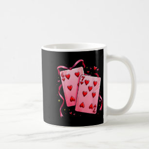 Valentine 6 7 Valentine's Day Matching Playing Car Coffee Mug
