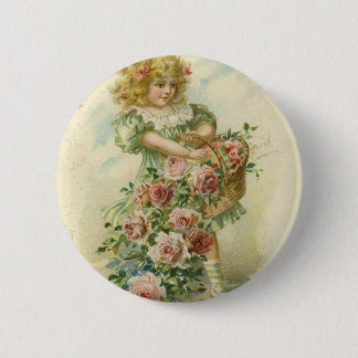 Valentine 6 Cm Round Badge