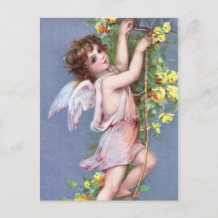Valentine Angel Holiday Postcard