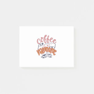 Valentine Art Coffee Is My Valentine Post-it Notes