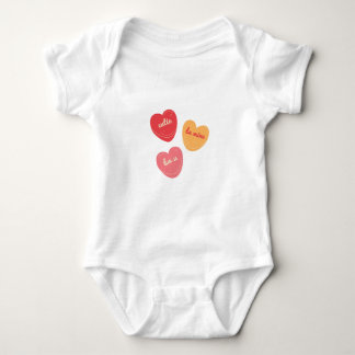 Valentine_baby Baby Bodysuit