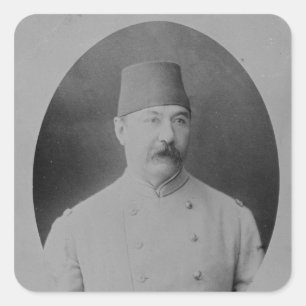 Valentine Baker Square Sticker