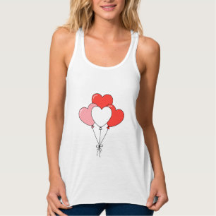 valentine balloon heart t shirt design  