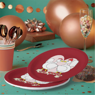 Valentine Be Mine Paper Plate