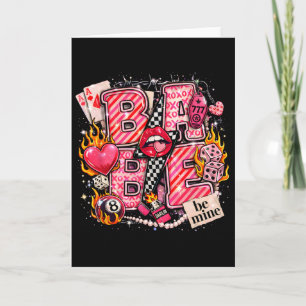 Valentine Be Mine Vintage Coquette Retro Card