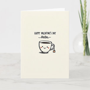 Valentine Bestea Cute Friend Card
