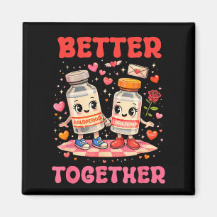 Valentine Better Together Nurse Nk Bow Rn Pct Cna Magnet