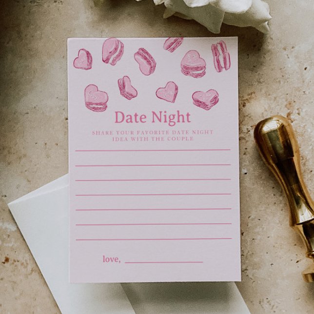 Valentine Bridal Shower Date Night Card (Creator Uploaded)