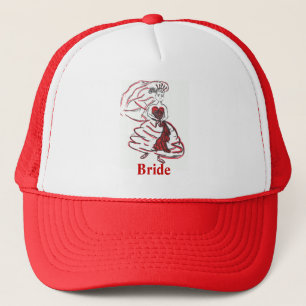 Valentine Bride Trucker Hat