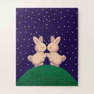 Valentine Bunnies Jigsaw Puzzle