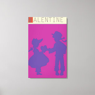 <Valentine> by Steve Collier Canvas Print