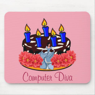Valentine Cake Mouse Pad