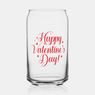 Valentine Can Glass