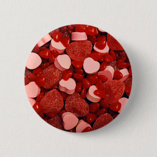 Valentine Candies 6 Cm Round Badge