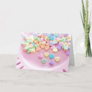 Valentine Candy Greeting Card